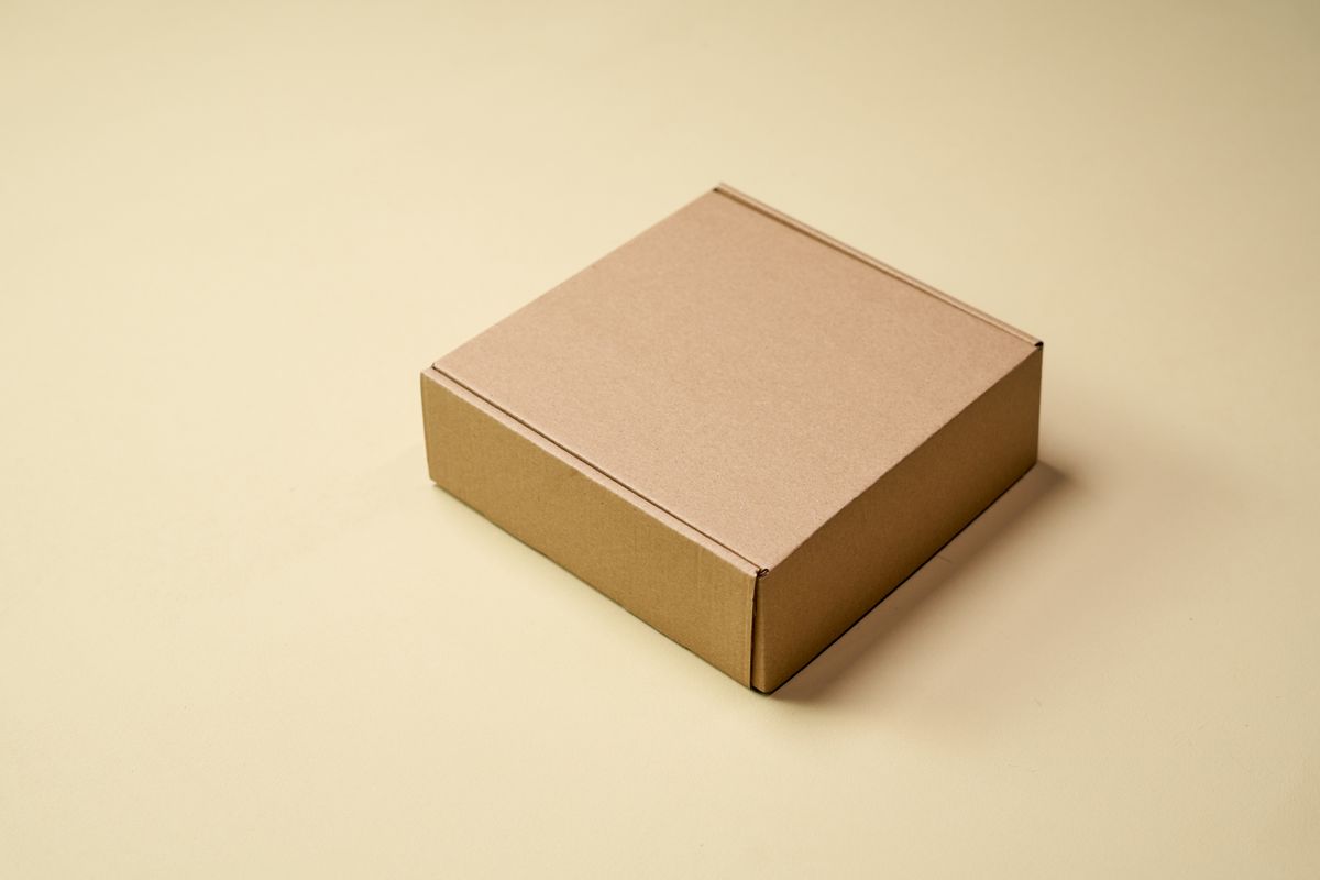 Kraftová krabička 8 × 8 cm